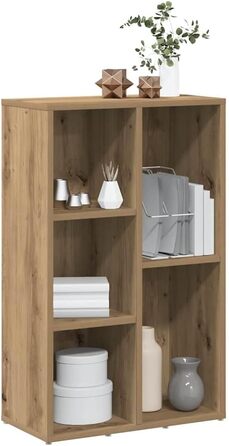 VidaXL Artisan Oak Bookshelf