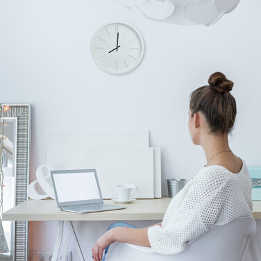 Relaxdays Wall Clock Modern