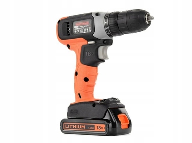 Акумуляторна шурупокрутка Black+Decker 18V BCD001