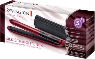 Плойка Remington Silk Digital CI96W1: керамічне покриття з шовковими протеїнами, LCD-дисплей, 120-220°C, для локонів та хвиль