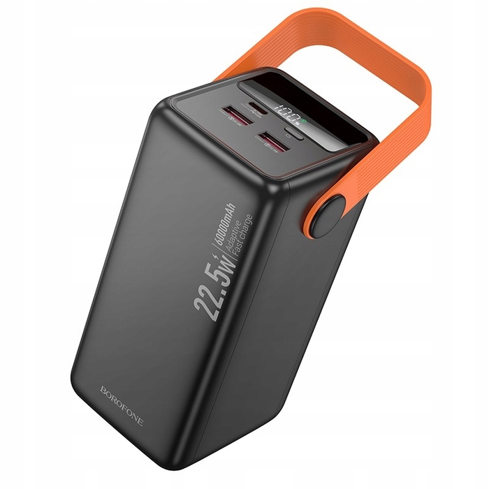 Повербанк Borofone 60000 mAh, чорний