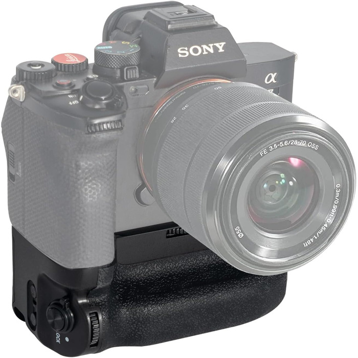 Надійний вертикальний хват (Battery Grip) VG-C4EM для камер Sony A7R V, A7R IV, A9 II, A7 IV, A7S III, A1. Замінник оригінального вертикального хвата Sony, сумісний з акумулятором NP-FZ100.