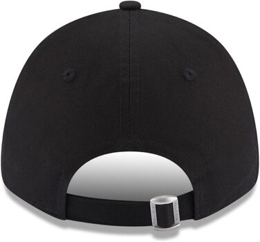 Кепка New Era New York Yankees MLB з металевим логотипом, чорна, регульована, жіноча, 9Forty