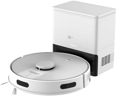 EZVIZ RE4C Plus: Робот-пилосос 3-в-1 з автоматичним очищенням, WiFi, LiDAR, 4000 Pa, керування через APP/Alexa/Google