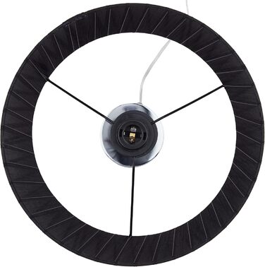 Настільна лампа Relaxdays з кришталевим дизайном, 54 x 29,5 см, чорна