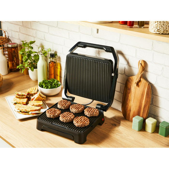Електричний гриль 2в1 Tefal Inicio GC271D10 (2000 Вт) — сендвічниця та гриль для паніні