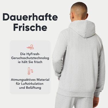 F London Худі з блискавкою для чоловіків - капюшонний пуловер з блискавкою. Ідеальний для повсякденного носіння та спорту (XXL, Сірий)