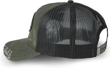 Кепка Von Dutch унісекс, тракер з бейсболкою (Snapback), зелена