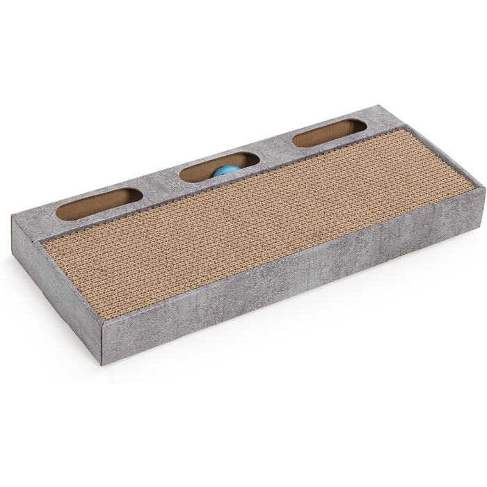CanadianCat Company | Coleen Cat Activity Mat, Intelligence Toy for Cats, Interactive Activity Mat for Cats, Play Mat, Grey/Brown, 110 x 90 cm (Replacement Cardboard)