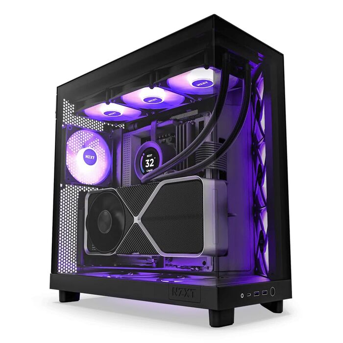 NZXT H6 Air Flow Midi Tower Noir - корпус для ПК, чорний