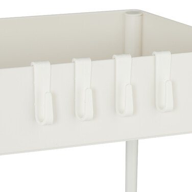 Relaxdays Rolling Cart with 4 Levels
