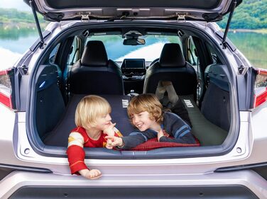 Каремат самонадувний KAMUI, 5 см, блакитний - для кемпінгу та відпочинку