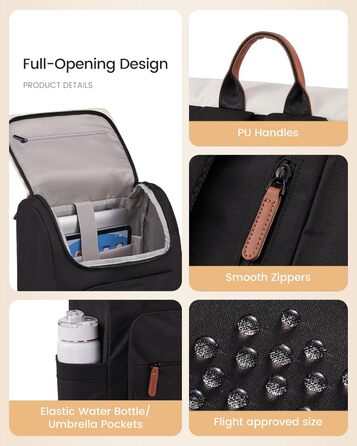 LOVEVOOK Рюкзак для дівчаток-підлітків, водовідштовхуючий рюкзак для ноутбука 15.6