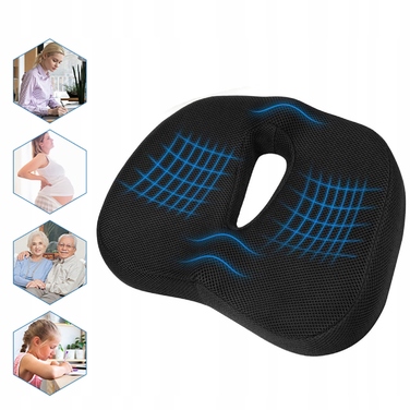 Подушка на сидіння автомобіля з ефектом пам'яті (Memory Foam) для водія