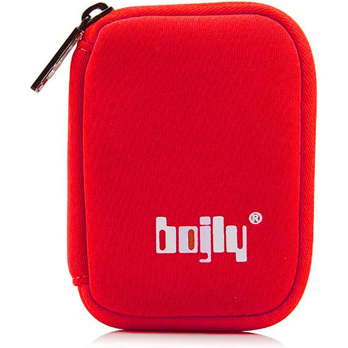 Водонепроникний органайзер для USB-накопичувачів та аксесуарів, 9 відділень, чорний (Small, red)