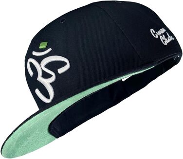 Кепка Nebelkind Snapback з регулюванням розміру, унісекс, стиль Streetwear, бейсболка, прямий козирок, м'ятний колір