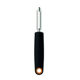 Овочечистка Fiskars Functional Form 15 см, сталь/пластик, чорна (1016122)