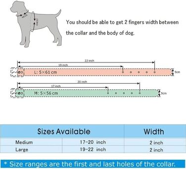 Унісекс шкіряний ошийник для собак з нітками, розмір M, L, золотисто-коричневий