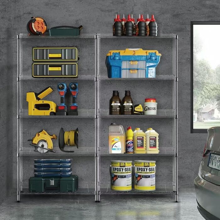 Nilpferd Metal Wire Shelving Unit