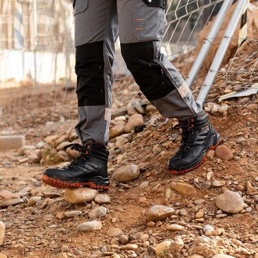 Чоловіче робоче взуття Black Hammer 8844Sicherheitsschuh, чорний, 42 EU