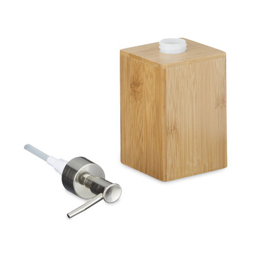 Relaxdays Bamboo Bathroom Accessories Set