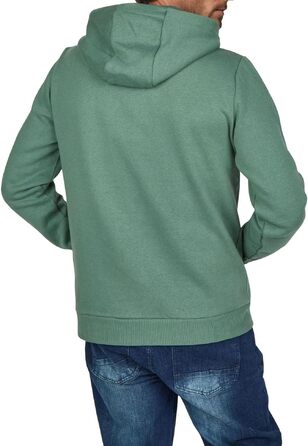 Чоловіче худі riverso RIVLinus Regular Fit — стильний прогулювач з капюшоном, Streetwear, колір Forest Green (темно-зелений), розмір M