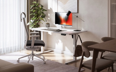 Електричний стіл для роботи стоячи Mark Adler Leader 7.3 White, 140 см