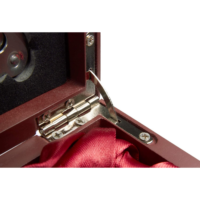 Набір аксесуарів для бару BRUBAKER 6-в-1 з ящиком для вина - дизайн з благородного дерева - набір сомельє з нержавіючої сталі з виливальником + пробкою + термометром для вина + кільцем від крапель - подарунковий набір сріблястого кольору