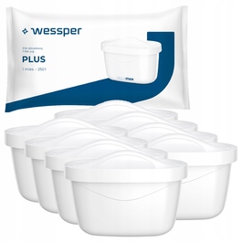 Смінні фільтри для фільтра-кувшина Wessper Aquamax PLUS, 8 шт.