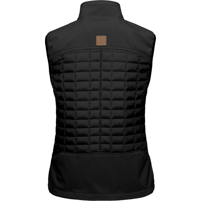Жіноча жилетка Little Donkey Andy Легка пухова, без рукавів, для активного відпочинку, туризму, бігу, чорного кольору