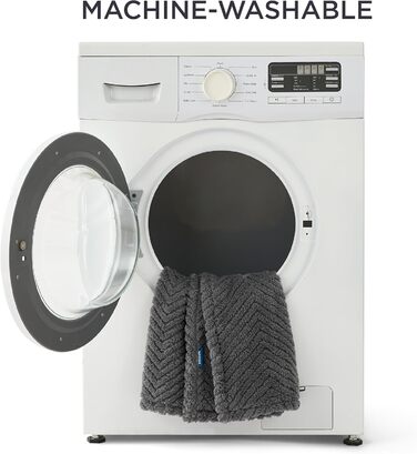 Лежанка для собак Bedsure - м'яка та тепла, кремово-біла, 100x120 см. Підходить для собак, котів, цуценят