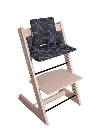 Комплект подушок для стільчика Stokke Tripp Trapp Hoppediz, 2 шт., 100% органічна бавовна, дизайн Verona