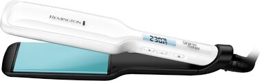 Випрямляч для волосся Remington S8550 Shine Therapy з LCD-дисплеєм: керамічне покриття з аргановою олією та вітаміном E, 150-230°C