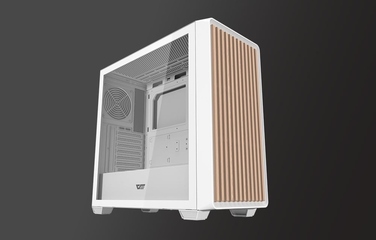 Корпус для комп'ютера darkFlash DS900WD Midi Tower (білий, ATX, загартоване скло, gaming)