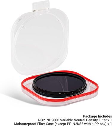 Графільтр PROfezzion Variable ND Filter: нейтральний фільтр змінної щільності 82mm для Sigma, Nikon, Fujifilm