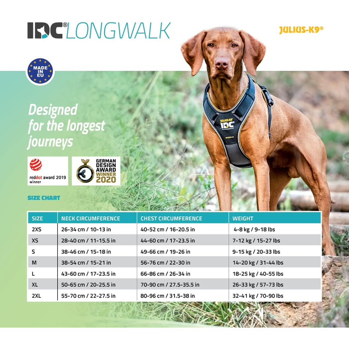 Нашийник для собак JUIUS K-9 IDC, розмір 2XS, рожево-сірий