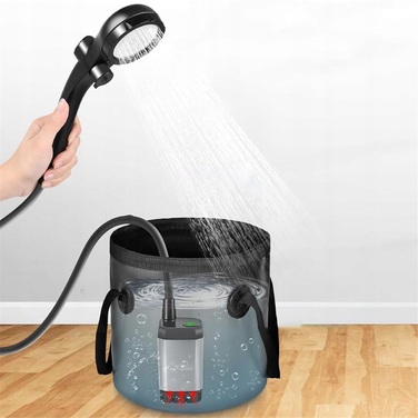 Портативний душ із розумним дисплеєм та регулюванням температури