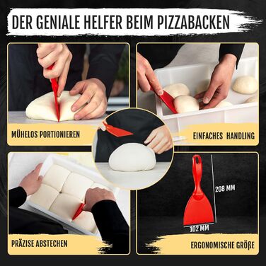 DELICRET - Premium Culinary Pizza Starter Kit | First-class pizza ingredients for unforgettable enjoyment | Pizza ball box