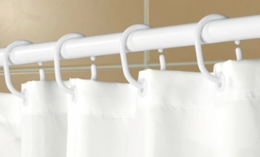 Вінілова штора для душу AWD Interior, 180 x 180 см