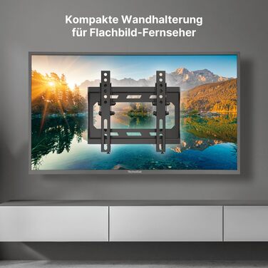 Кронштейн для телевізора TechniSat TECHNIMOUNT Flex Easy, поворотний настінний тримач з шарнірним плечем, навантаження до 25 кг