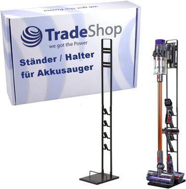 Підставка для пилососів Dyson V15, V12, V11, V10, V8, V7, V6 - аксесуар для зберігання з насадкою для миття підлоги, темно-сіра