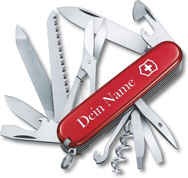 Швейцарський ніж Victorinox Ranger з гравіюванням на замовлення | Подарунок для чоловіків та жінок | День народження | 21 функція