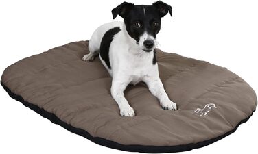 Подушка для тварин Kerbl Pet Traveller 85x65 см з чохлом, тауп