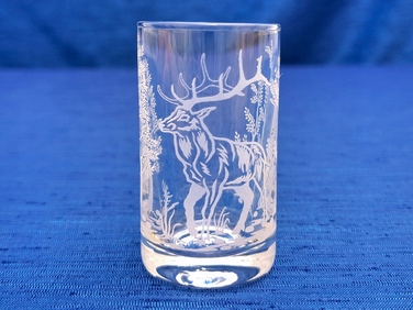 Набір чарок для горілки Art-Glass Myśliwskie, прозорі, 30 мл, 6 шт.