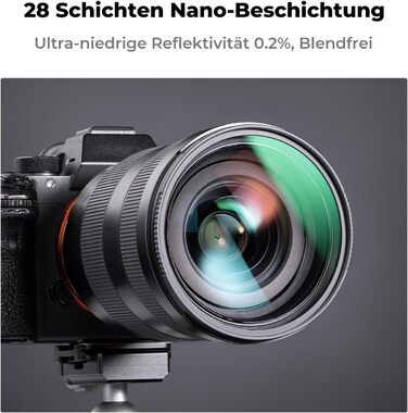 Фільтр для розмиття Nebel-Effekt K&F Concept Nano-X Serie 49mm - для пейзажної та портретної фотографії