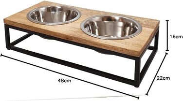 Підставка для рушників Nobby Elegant Diner, 48 x 22 x 16 см, 0,8 л