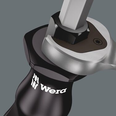 Набір викруток Wera 932/918/6 Kraftform Plus, 6 шт, ударостійкі, стамеска, з тримачем