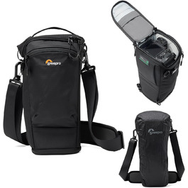 Lowepro ProTactic TLZ 75 Slim AW III: Сумка для камери (4.5 л, 37x10.5x14 см) - для бездзеркальних/DSLR камер з об'єктивом, фотограф/відеооператор