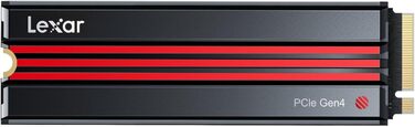 Lexar SSD M.2 2280 PCIe Gen4x4 NVMe 1.4: Внутрішній SSD для PS5, PC, 4TB (з радіатором)