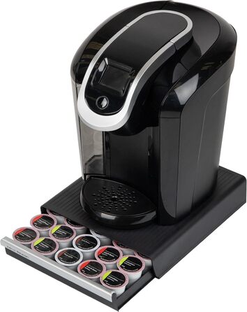 Органайзер для кавових капсул Mind Reader на 30 K-Cup, 35 CBTL, Verismo, чорний